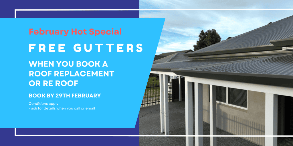 Feb Free Gutter Special Offer Sale