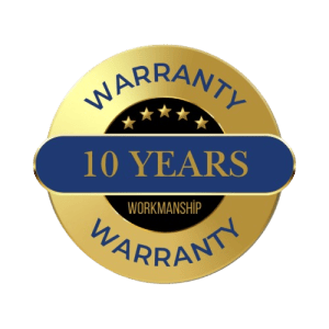 Warranty 10 Years Workmanship