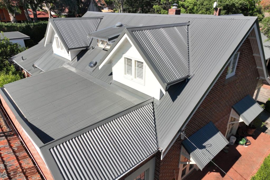 Colorbond reroofing